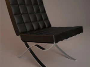 sedia di Barcellona Modello 3D