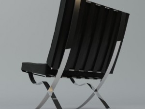 barcelona chair Model 3D