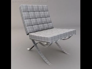 barcelona chair 3D Model