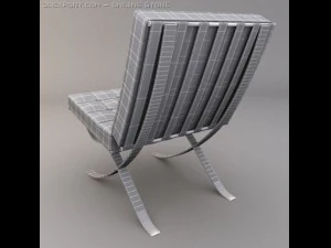 barcelona chair 3D Model