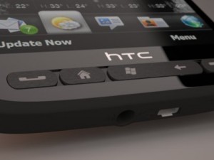 htc hd2 cellphone 3Dモデル