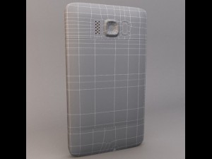 htc hd2 cellphone 3Dモデル