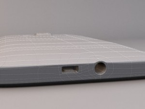 htc hd2 cellphone 3Dモデル