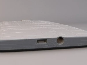 htc hd2 cellphone 3D Model