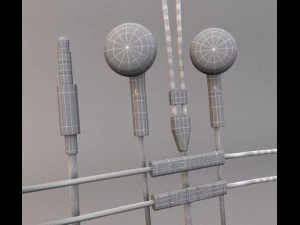 iphone  ipod touch headset 3D Model
