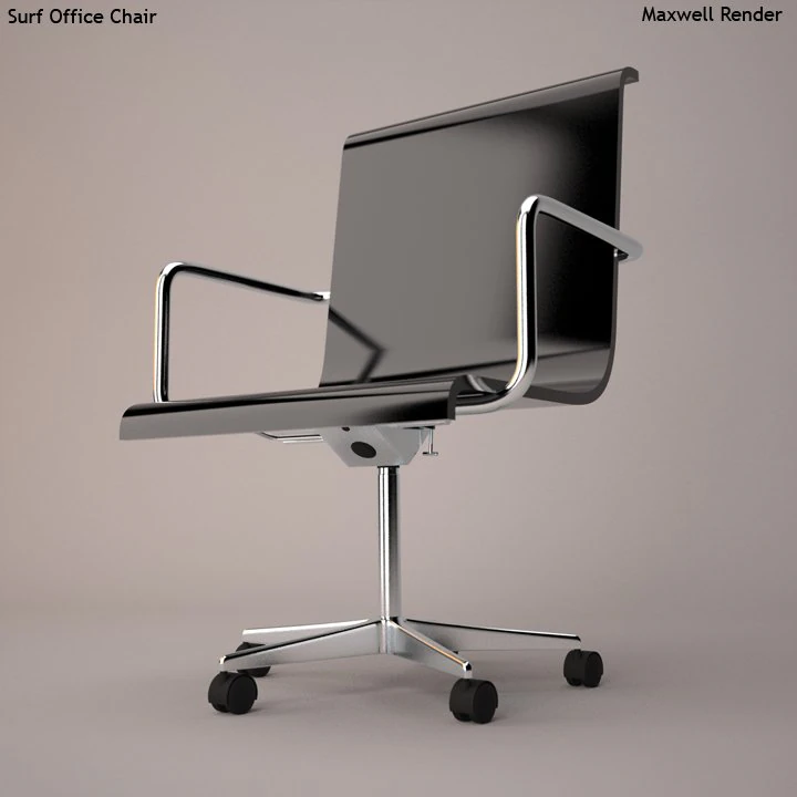 surf office chair 3D Model .c4d .max .obj .3ds .fbx .stl .blend 