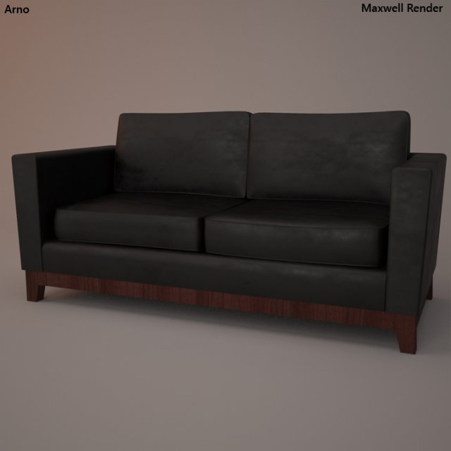 photorealistic arno sofa 3D Модель .c4d .max .obj .3ds .fbx .stl .blend 