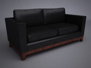 photorealistic arno sofa 3D Модель