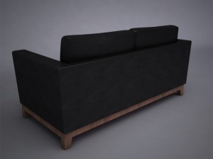 photorealistic arno sofa 3D Модель