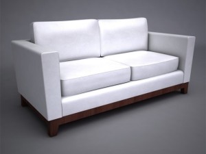 photorealistic arno sofa 3D Модель