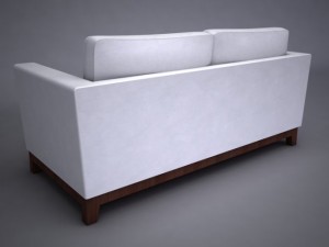 photorealistic arno sofa 3D Модель