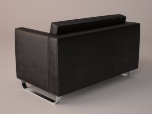 59th street sofa Modello 3D