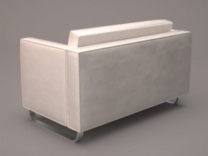 59th street sofa Modello 3D