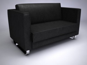 59th street sofa Modello 3D