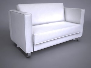 59th street sofa Modello 3D