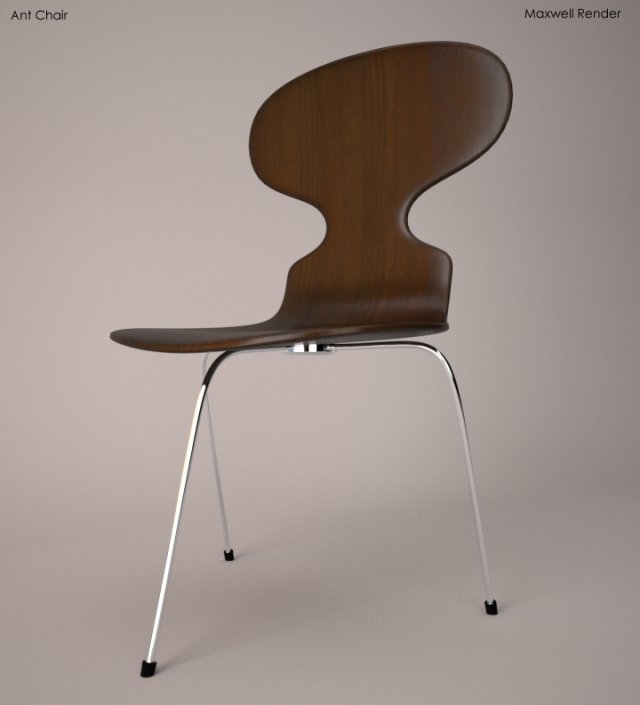 ant chair Modelo 3D .c4d .max .obj .3ds .fbx .stl .blend 