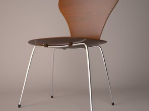 seven chair Modello 3D