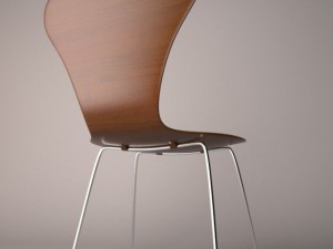 seven chair 3D 模型