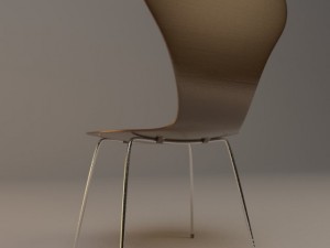 seven chair 3D 模型