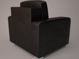 alessio armchair 3D Model