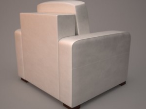 alessio armchair 3D Model
