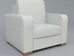 alessio armchair 3D Model