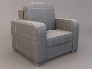 alessio armchair 3D Model