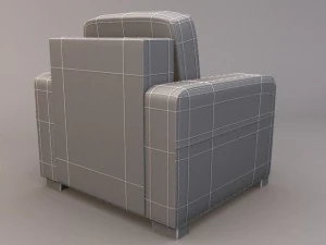 alessio armchair 3D Model