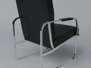 leisure chair Model 3D