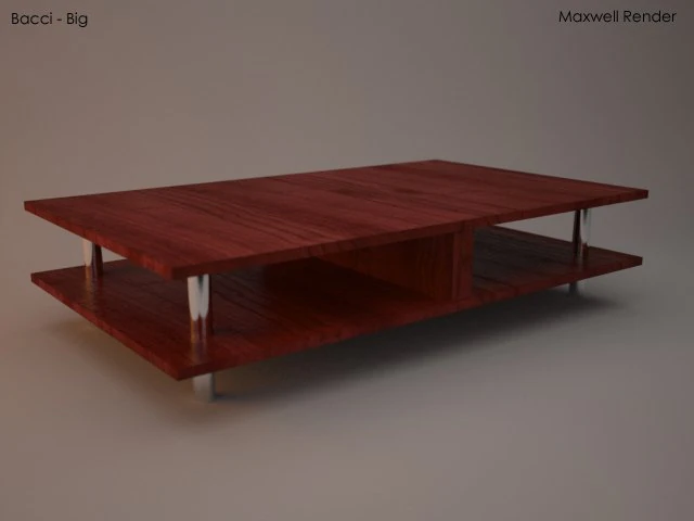 バッチコーヒーテーブル 3Dモデル .c4d .max .obj .3ds .fbx .stl .blend 