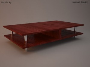 bacci coffee table Modello 3D