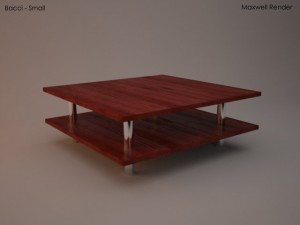 bacci coffee table Modèle 3D