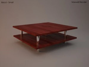 バッチコーヒーテーブル 3Dモデル