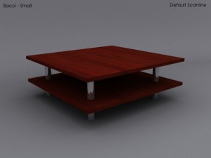 bacci coffee table Modèle 3D