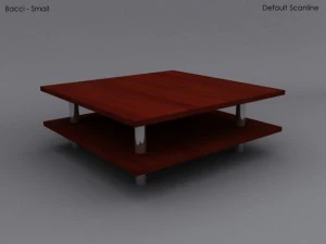 バッチコーヒーテーブル 3Dモデル