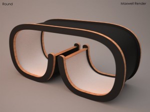 designer coffee table Modello 3D