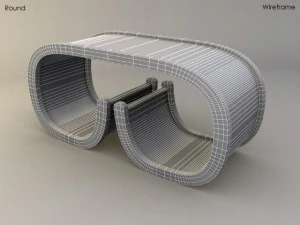 designer coffee table 3D Model