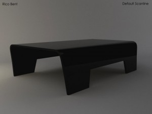 rico bent coffee table 3D Модель