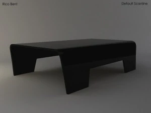 rico bent coffee table 3D Model