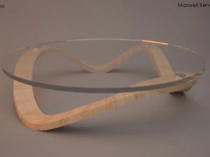 스모 커피 테이블 3D 모델