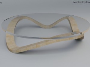 sumo coffee table 3D Model
