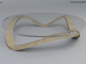 sumo coffee table 3D Model