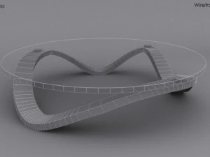 sumo coffee table 3D Model