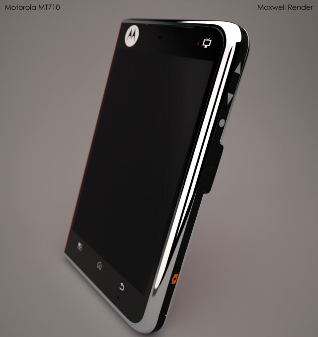 motorola mt710 cellphone 3Dモデル .c4d .max .obj .3ds .fbx .stl .blend 