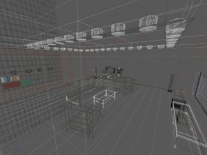 living room Modèle 3D