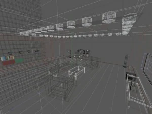 sala de estar Modelo 3D