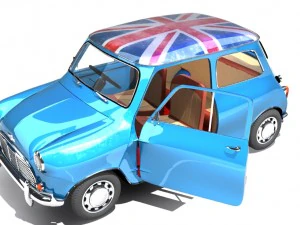 Mini Cooper 1959 3D Modell