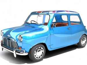 mini cooper 1959 3D Model