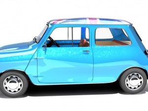 mini cooper 1959 Modelo 3D
