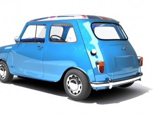mini cooper 1959 Modelo 3D